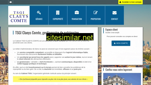 tsgiclaeyscomte.fr alternative sites