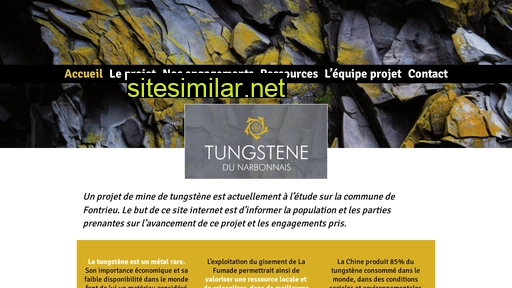 tungstene-du-narbonnais.fr alternative sites