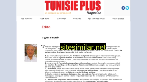 Tunisieplus similar sites