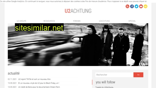 U2achtung similar sites