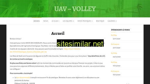 uav-volley.fr alternative sites