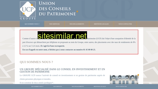 ucp-gp.fr alternative sites