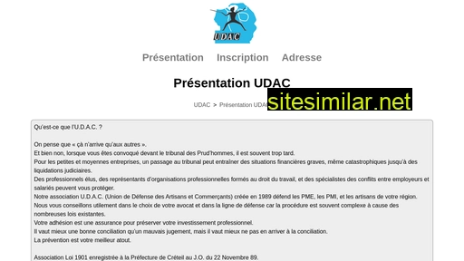 udac.fr alternative sites