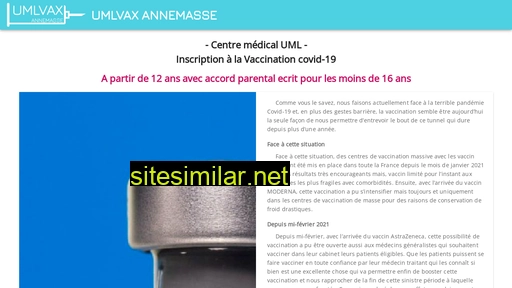 umlvax.fr alternative sites