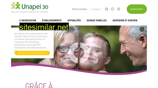 unapei30.fr alternative sites