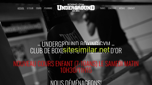 undergroundboxing.fr alternative sites
