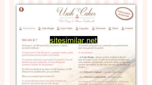 unikcakes.fr alternative sites