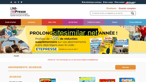 uni-presse.fr alternative sites