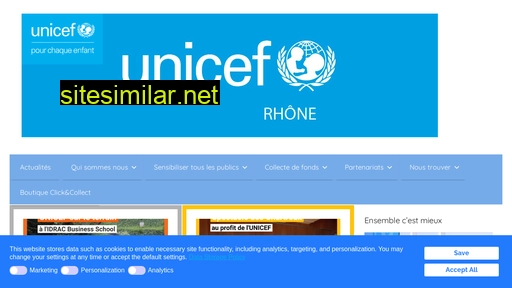 unicef69.fr alternative sites