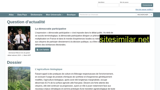 universalis.fr alternative sites