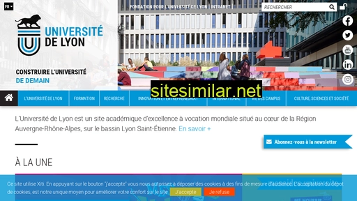 universite-lyon.fr alternative sites