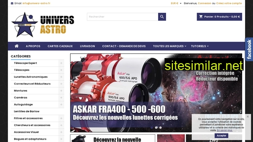 univers-astro.fr alternative sites