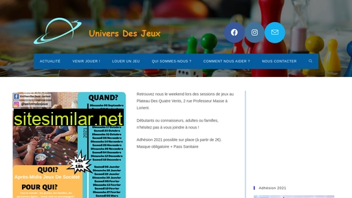 universdesjeuxlorient.fr alternative sites