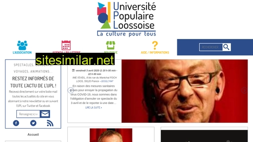 universite-populaire-loossoise.fr alternative sites