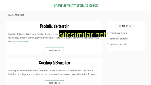 universterroir.fr alternative sites