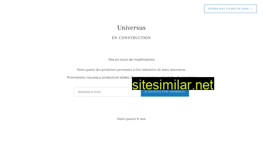 universus.fr alternative sites