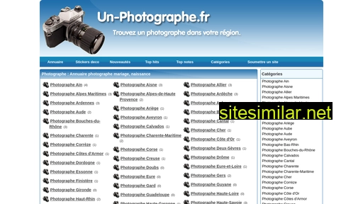 un-photographe.fr alternative sites