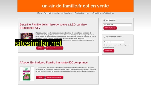 un-air-de-famille.fr alternative sites