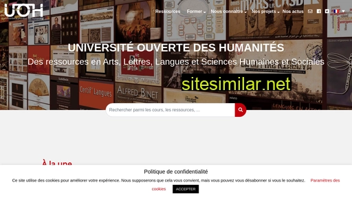 uoh.fr alternative sites