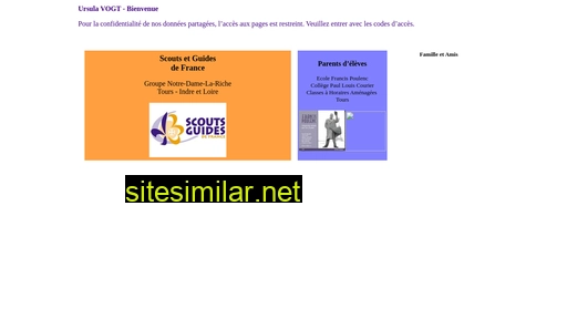 ursulavogt.fr alternative sites