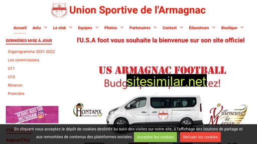 usafoot.fr alternative sites