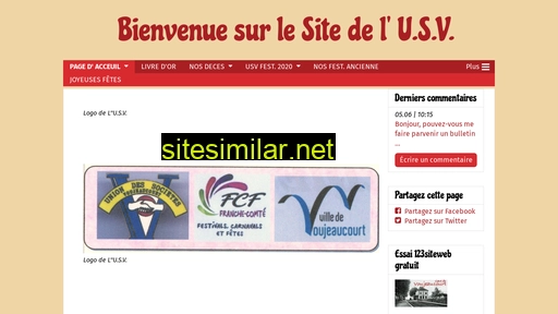 usv-voujeaucourt.fr alternative sites