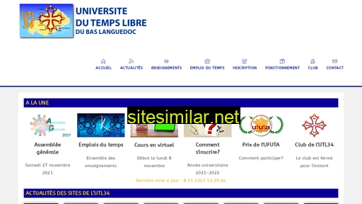 utl34.fr alternative sites