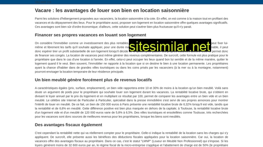 vacare.fr alternative sites
