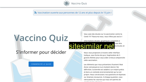 vaccino-quiz.fr alternative sites