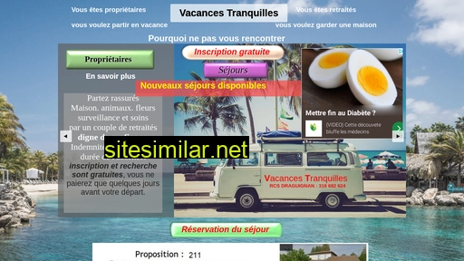 vacancetranquille.fr alternative sites