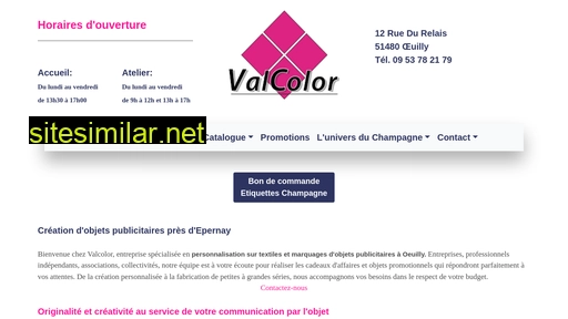 valcolor.fr alternative sites