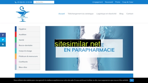 valdispharm.fr alternative sites