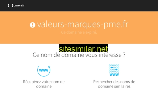 valeurs-marques-pme.fr alternative sites