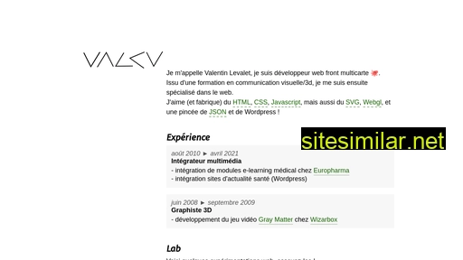 valev.fr alternative sites