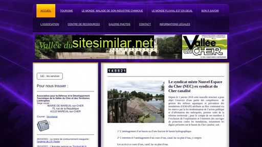 vallee-du-cher.fr alternative sites