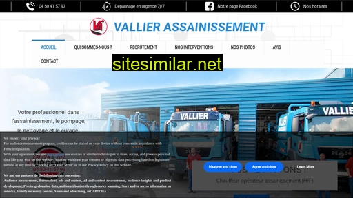 vallier-assainissement.fr alternative sites