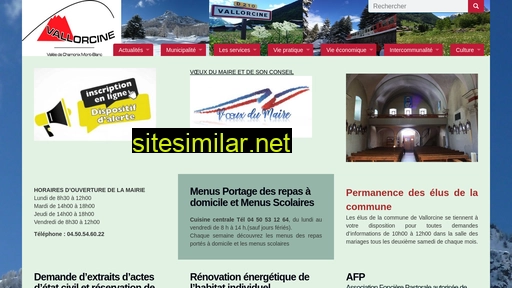 vallorcine.fr alternative sites