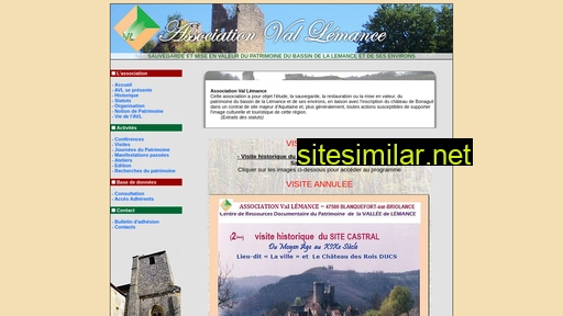 val-lemance.fr alternative sites