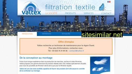 valtex.fr alternative sites