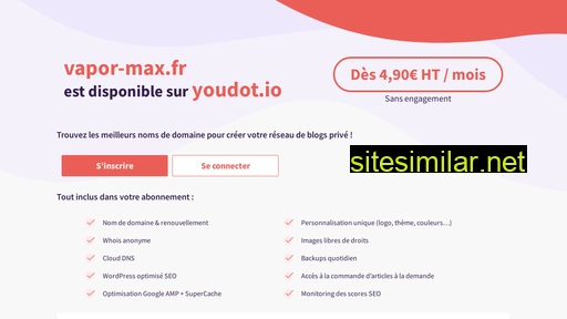 vapor-max.fr alternative sites