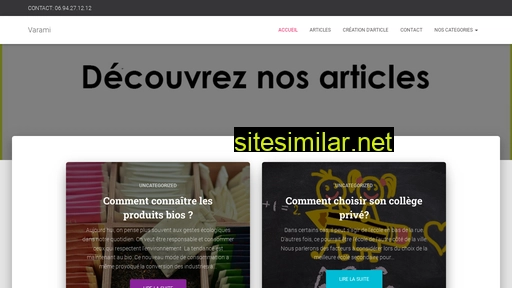 varami.fr alternative sites