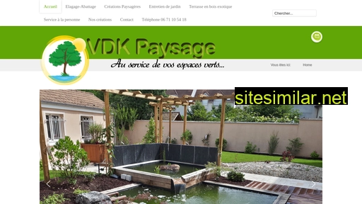 vdkpaysage.fr alternative sites