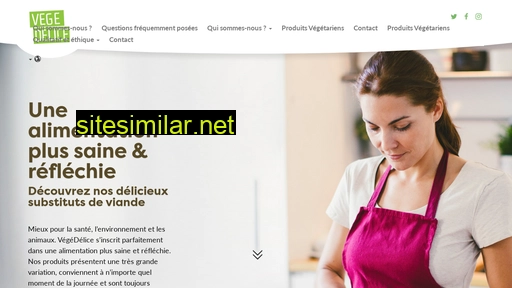 vegedelice.fr alternative sites