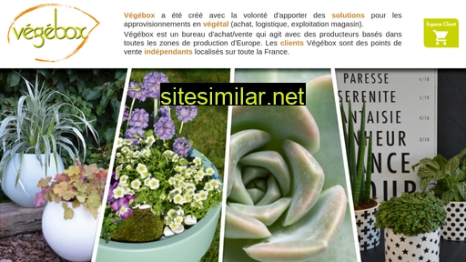 vegebox.fr alternative sites
