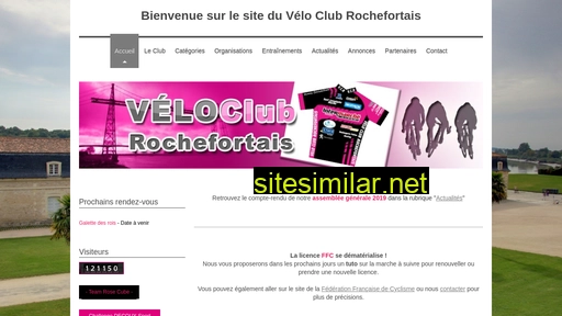 veloclubrochefortais.fr alternative sites