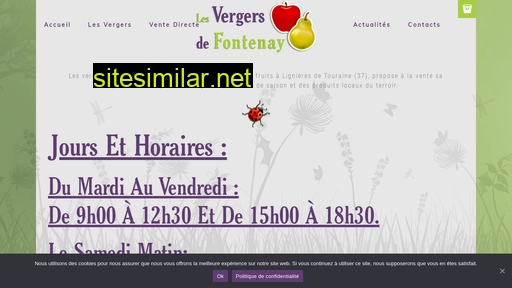 vergers-de-fontenay.fr alternative sites