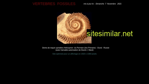 vertebresfossiles.free.fr alternative sites
