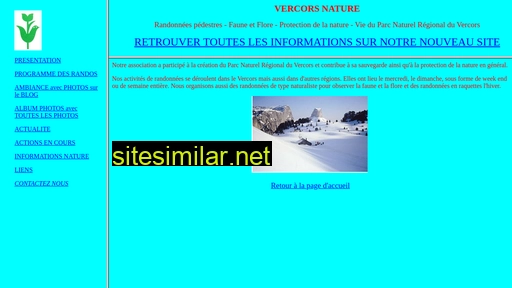 vercorsnature.free.fr alternative sites