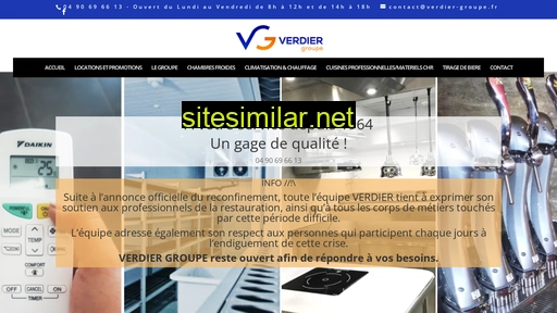 verdier-groupe.fr alternative sites