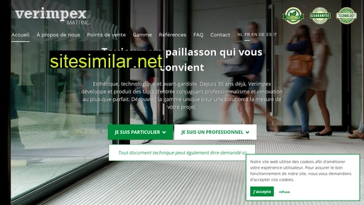 verimpex.fr alternative sites